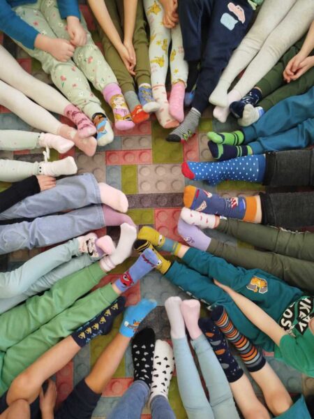 kolorowa skarpetka 4