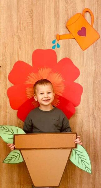 pierwszy dzien wiosny i kolorowa skarpetka 2