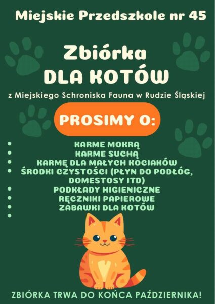 zbiorka karmy dla schroniska 1